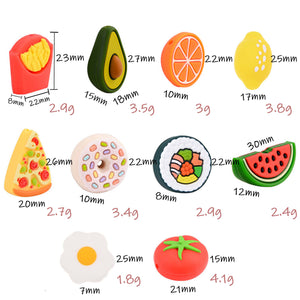 1個 歯固め シリコン 食べ物 DIY パーツ FDA認可済